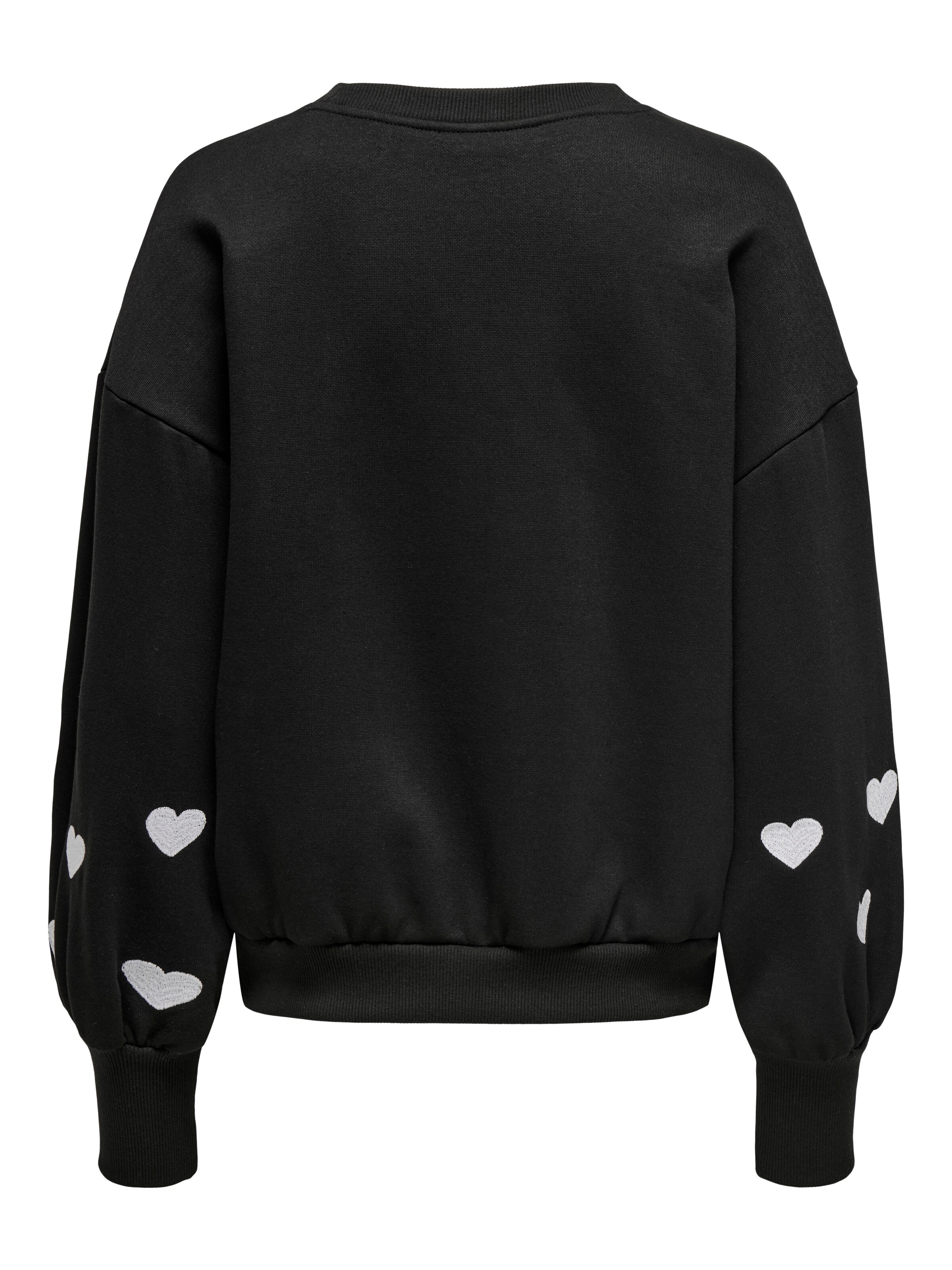 ONLY Sweatshirt 'ONLBecca' in Black