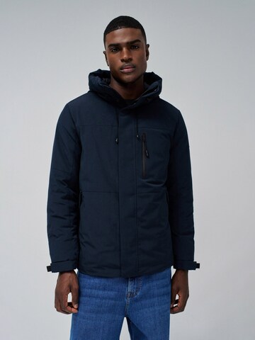 Salsa Jeans Winterparka in Blauw: voorkant