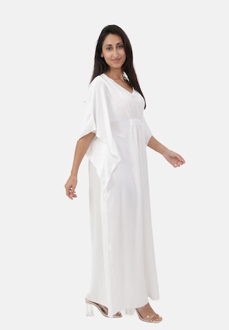 Elara Dress in White