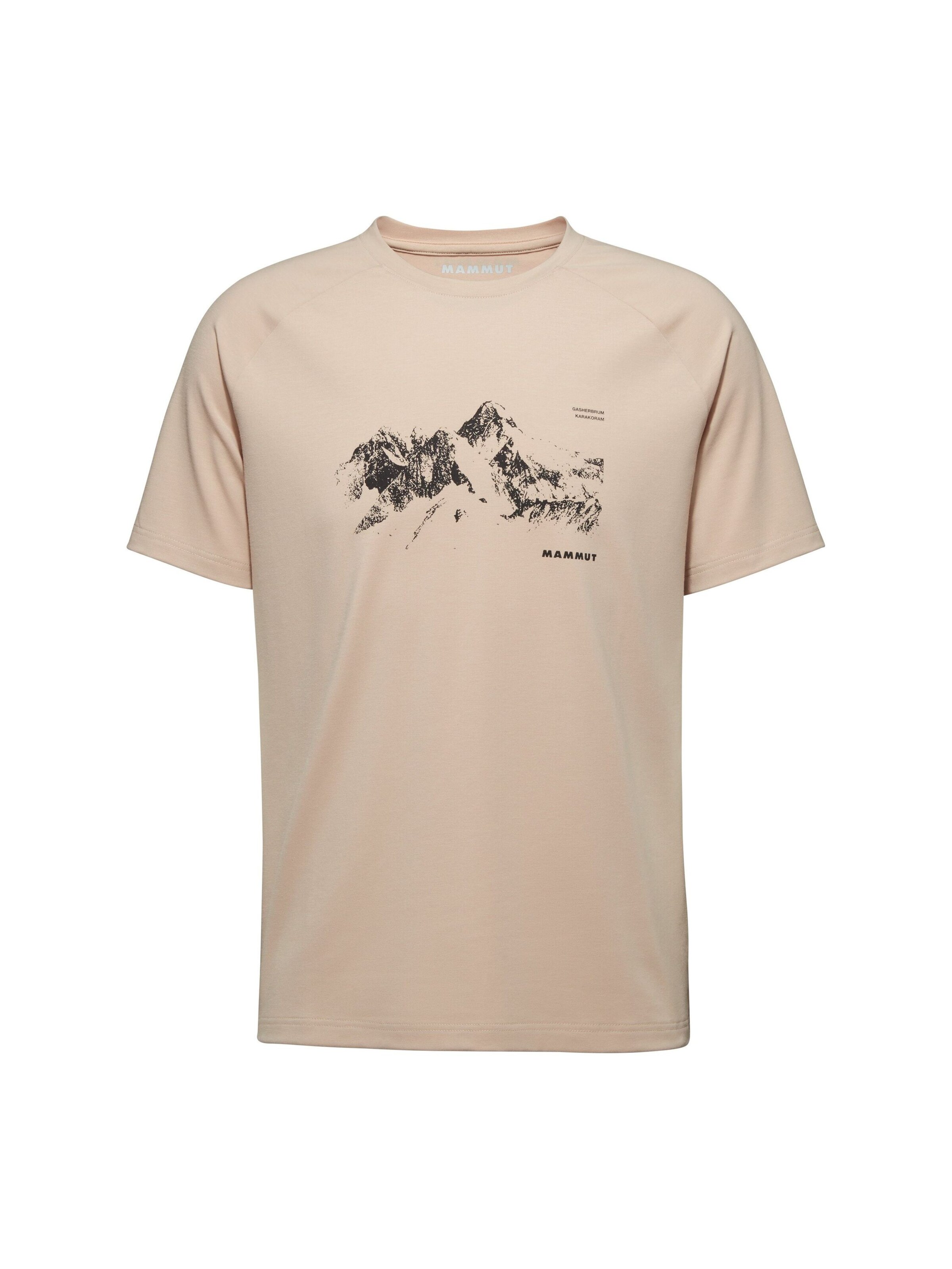 MAMMUT Funktionsshirt in Beige: Vorderseite