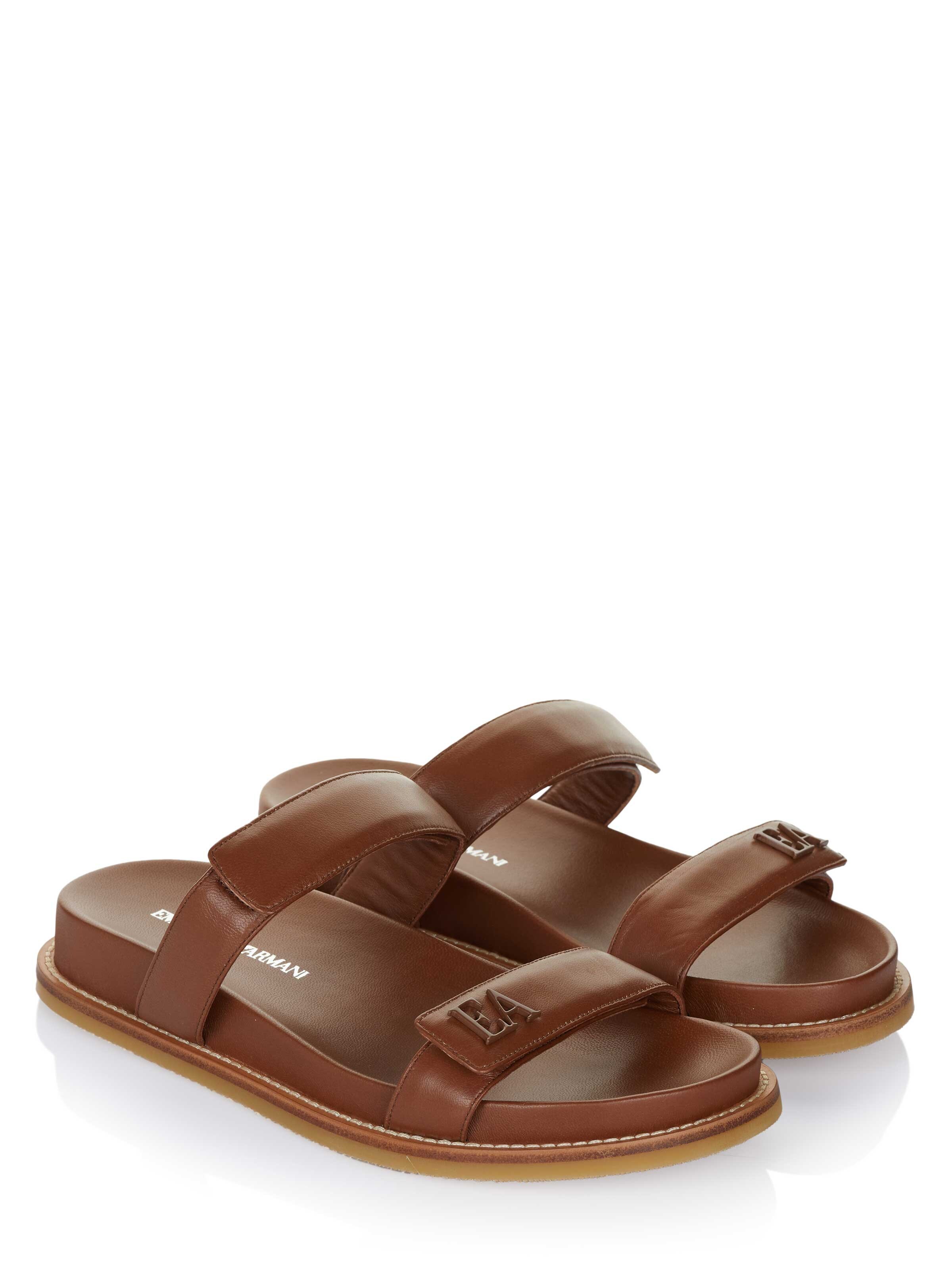 Sandalo 'Emporio Armani Sandale' di ARMANI in marrone