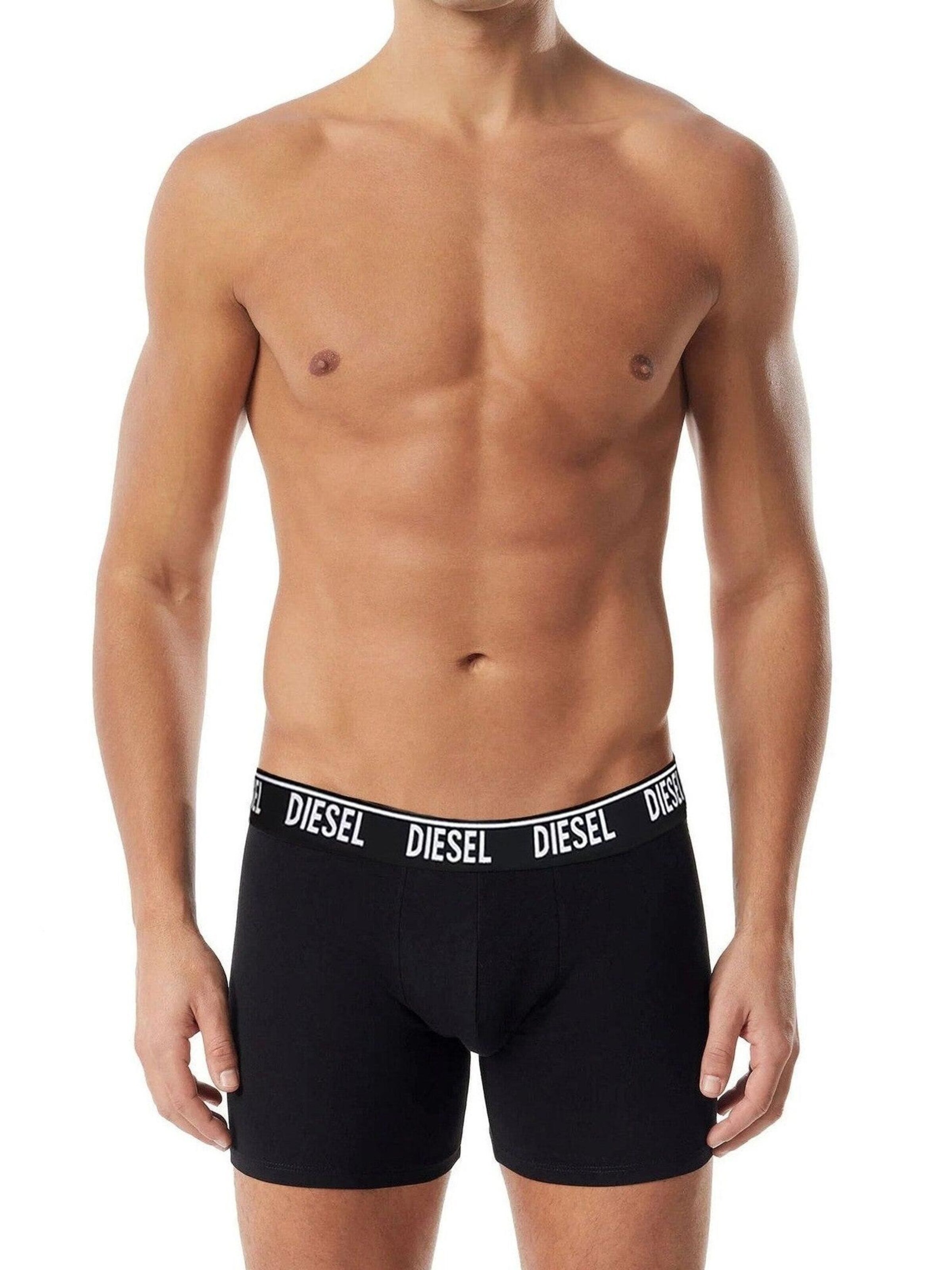 Boxer 'SEBASTIAN E4356 (5x)' di DIESEL in nero: frontale