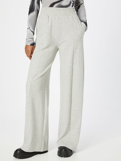 Gina Tricot Hose 'Louise' in hellgrau, Modelansicht