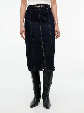 TOMMY HILFIGER Rok in Blauw: voorkant