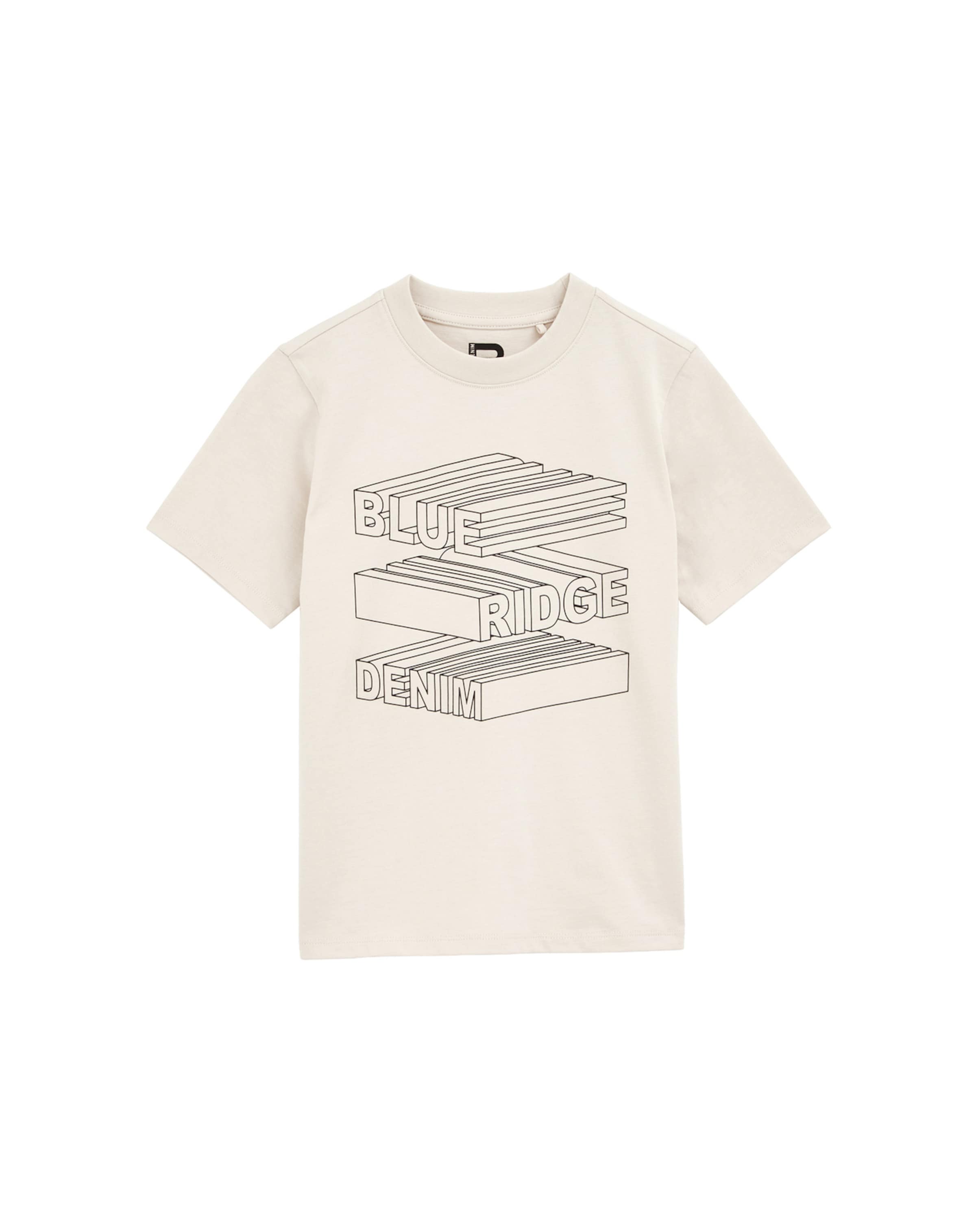 WE Fashion Tričko – béžová: přední strana