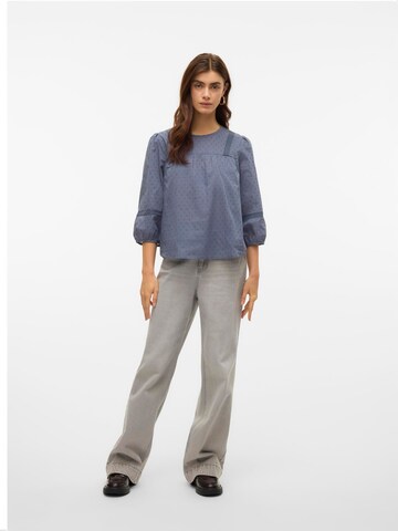 VERO MODA Blouse 'VMTrine' in Blue