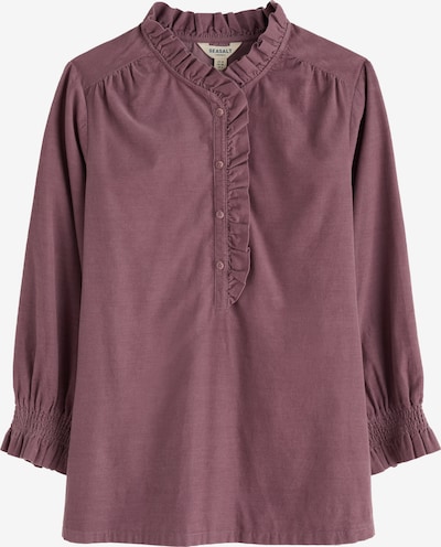 Seasalt Cornwall Bluse ' Feather Star' ' in dunkellila, Produktansicht