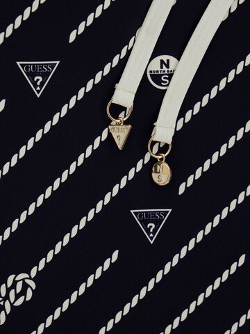 GUESS Badeanzug 'Guess x North Sails' in Schwarz