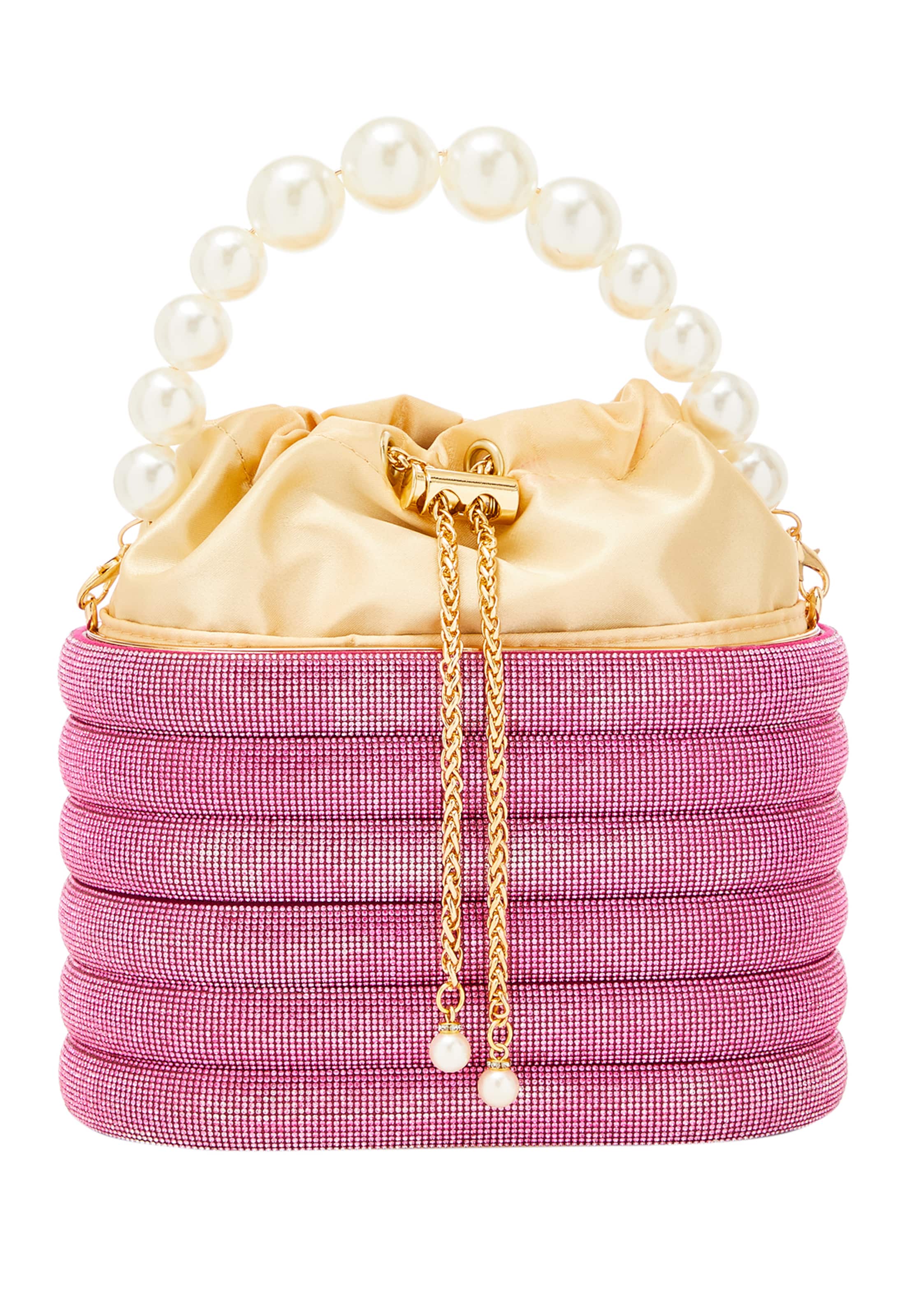 FELIPA - Mala de bolsa em rosa: frente