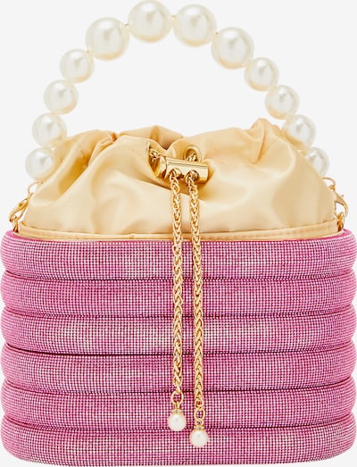 FELIPA Pussukkalaukku värissä kulta / vaaleanpunainen / helmenvalkoinen, Tuotenäkymä