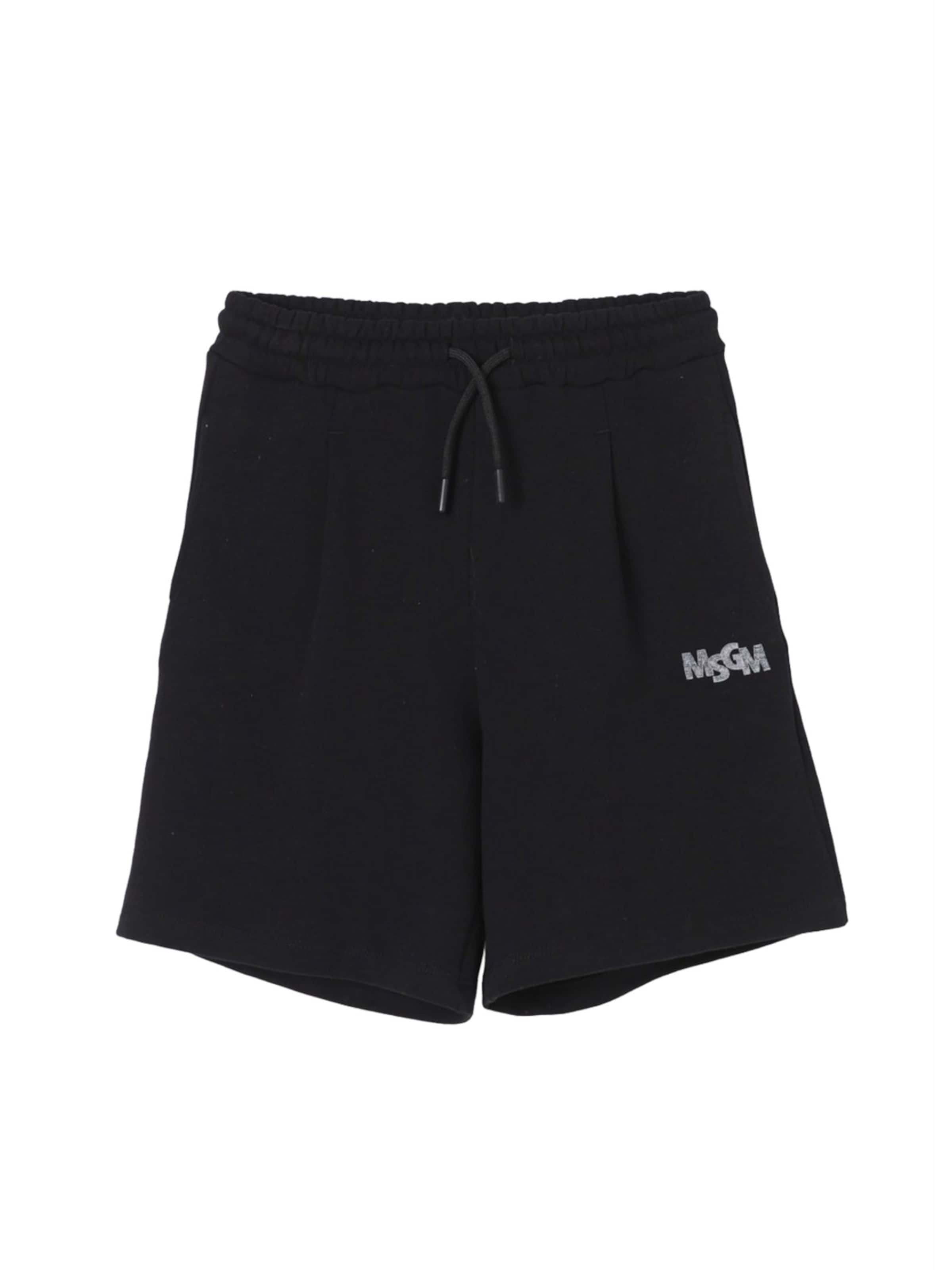 regular Pantaloni di MSGM in nero: frontale