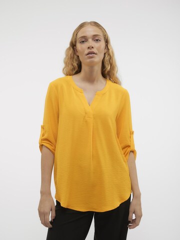 Chemisier VERO MODA en jaune