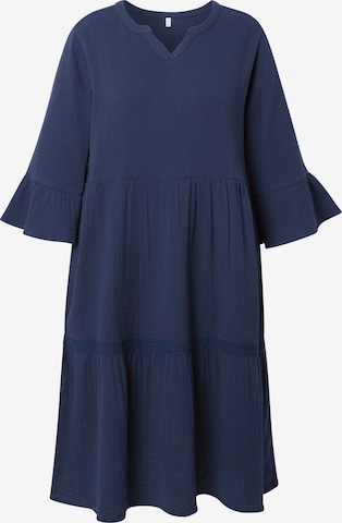 Ulla Popken Dress in Blue: front