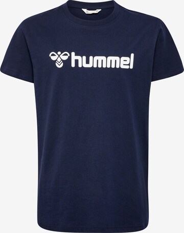 T-Shirt 'Go 2.0' Hummel en bleu : devant