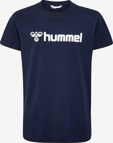 Hummel Shirt 'Go 2.0' in Blauw: voorkant