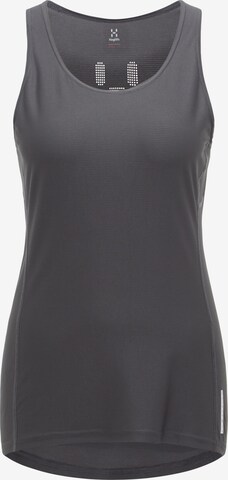 Haglöfs Top in Grey: front