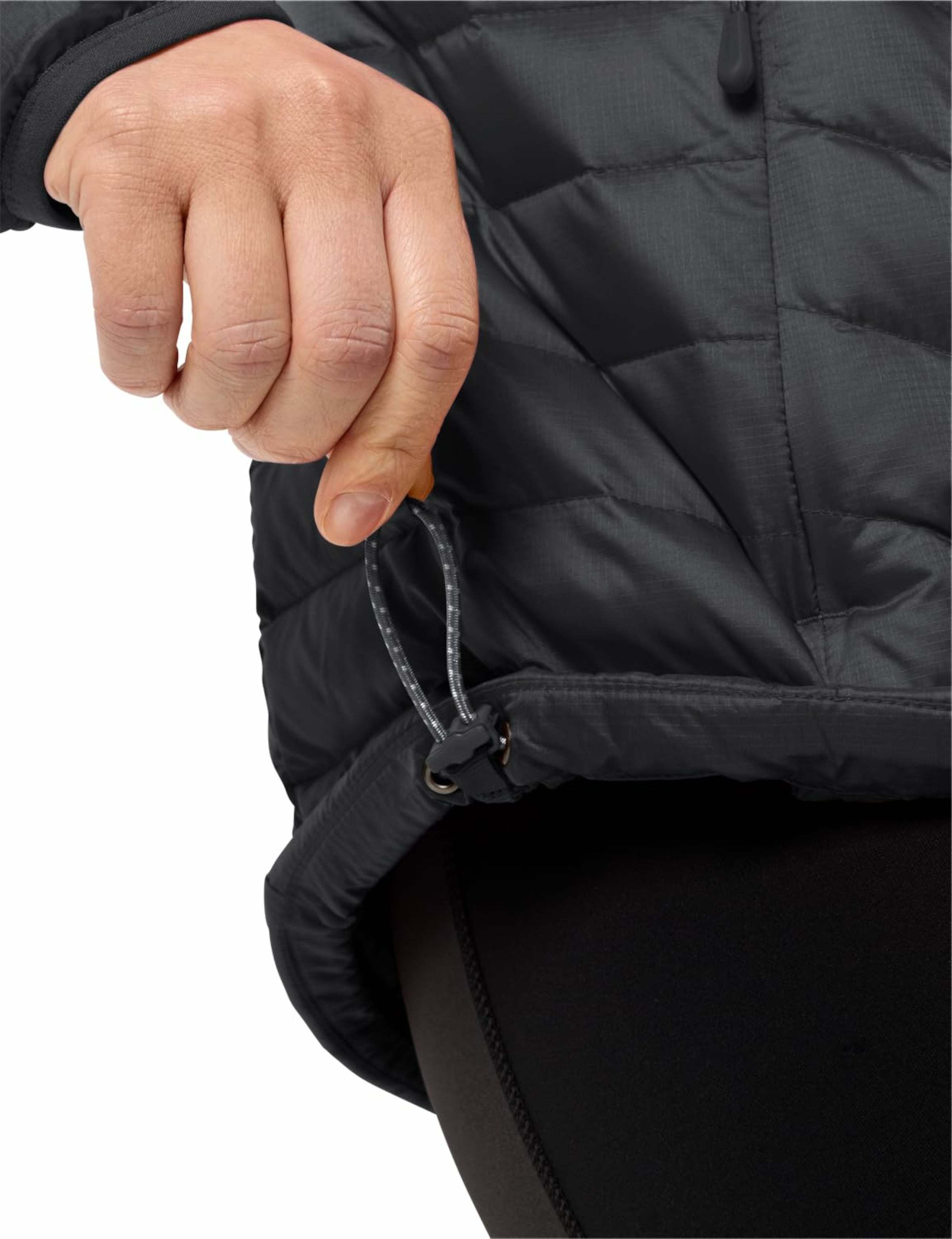 JACK WOLFSKIN Winterjas in Zwart