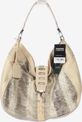 Lauren Ralph Lauren Handtasche gross Leder One Size in Beige: Vorderseite
