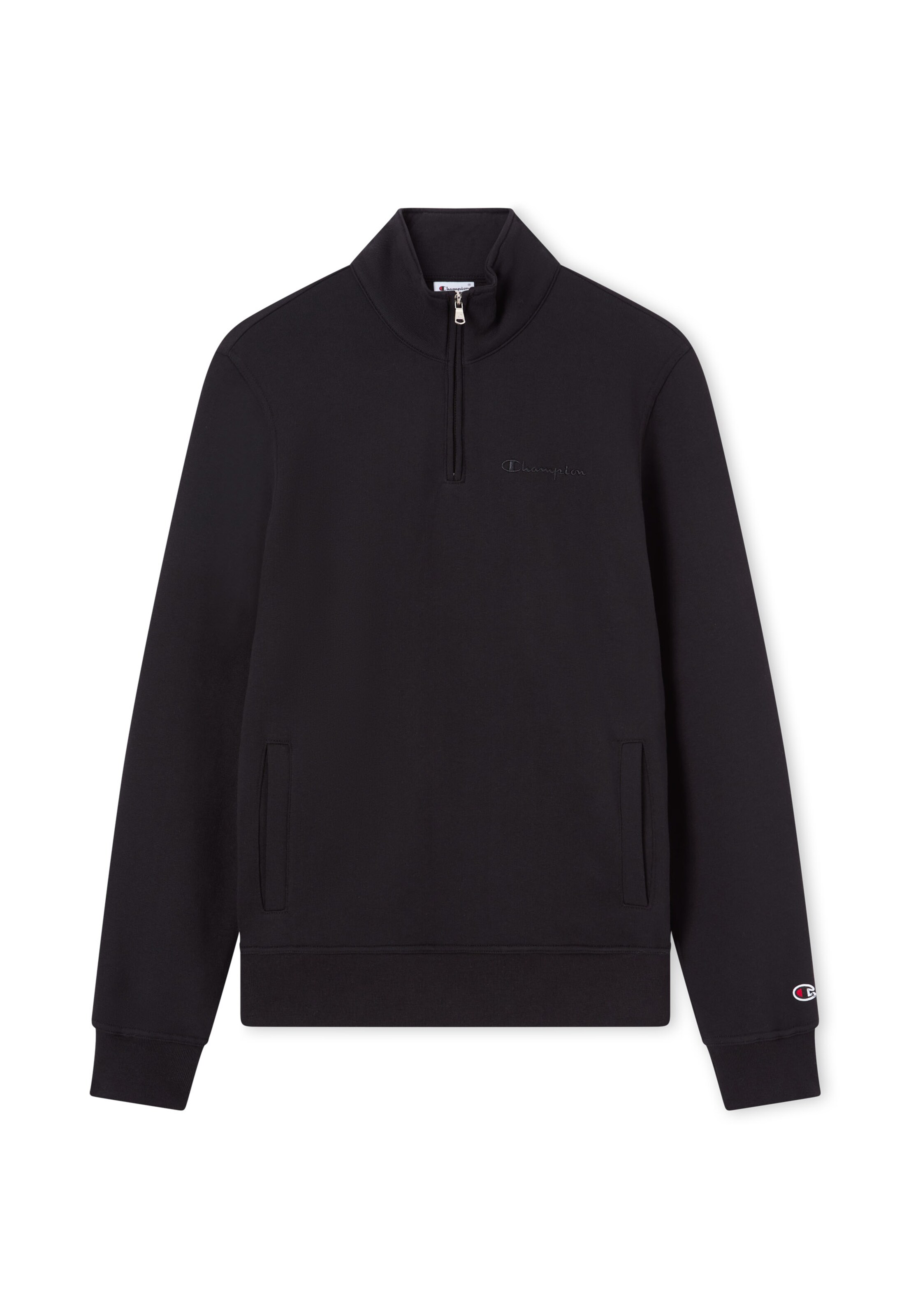 Champion Sweatshirt in Black: front