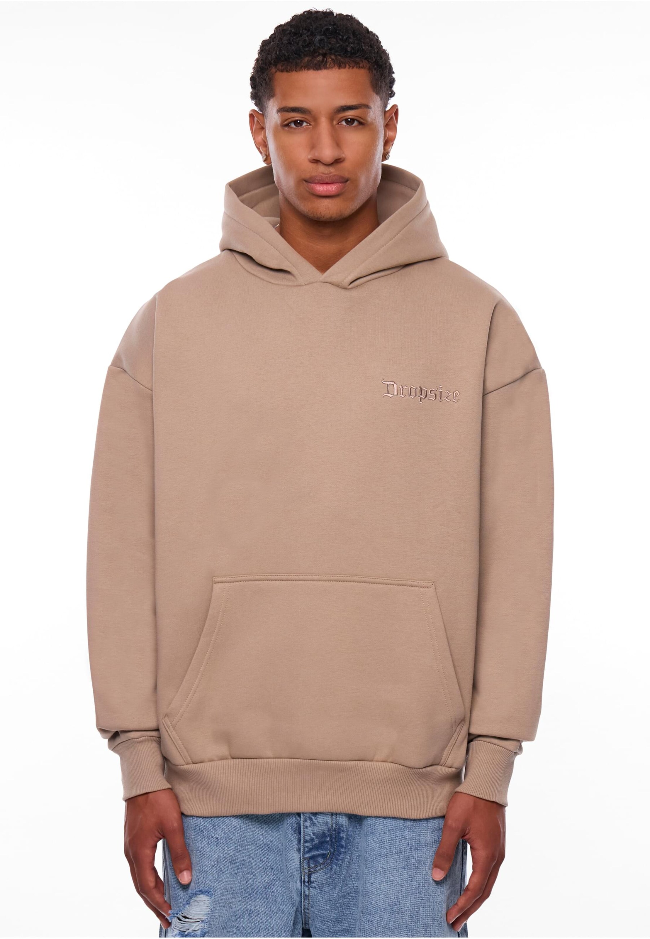 Dropsize Sweatshirt in Brown: front