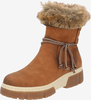 Palado Ankle Boots 'Karpathos' in Brown: front