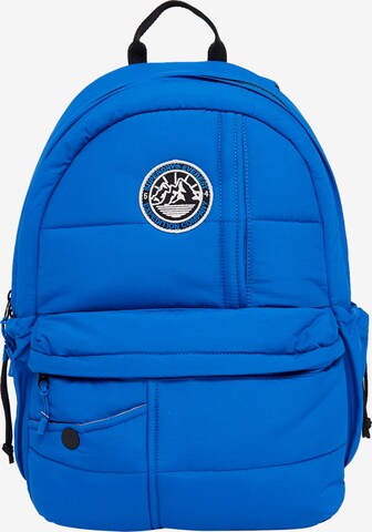 Superdry Backpack 'Mountain Montana' in Blue: front