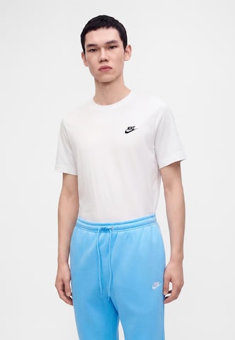 Nike Sportswear - Tapered Pantalón 'CLUB' en azul