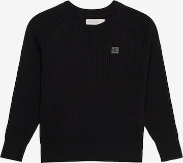 juoda Calvin Klein Jeans Megztinis: priekis
