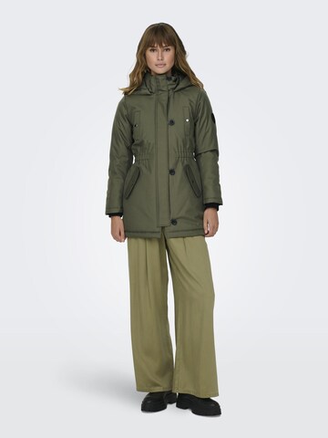 Parka mi-saison ONLY en vert