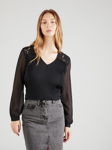 Camicia da donna 'Celia' di ABOUT YOU in nero: frontale