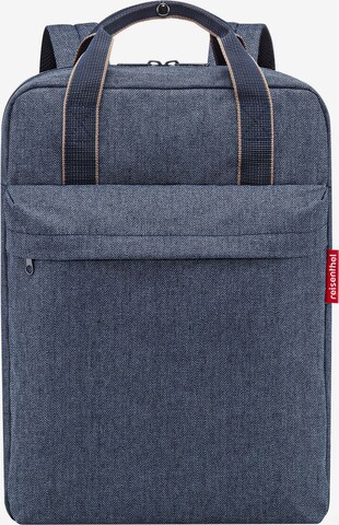 REISENTHEL Backpack in Blue: front