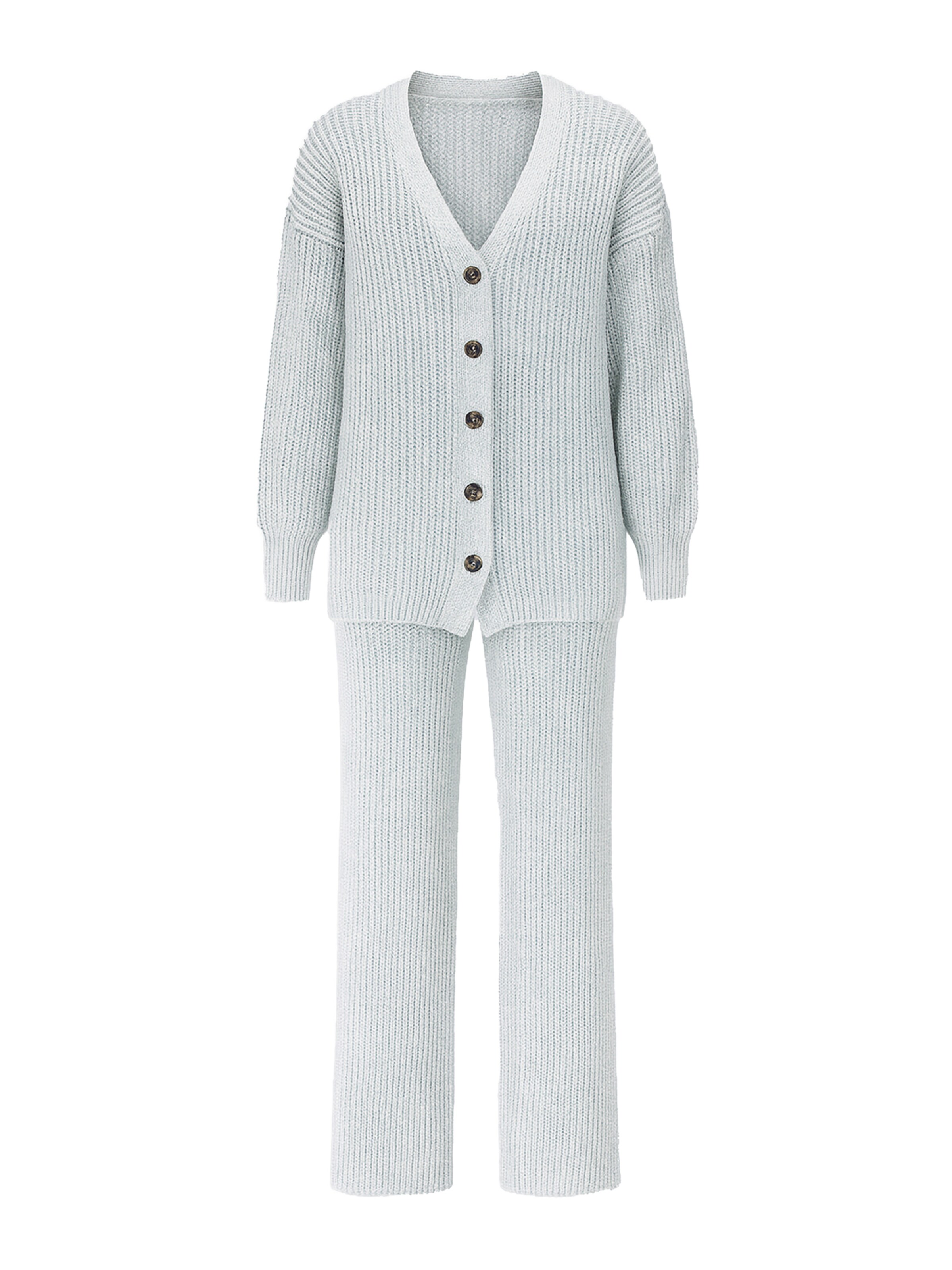 Tenue d'intérieur Elara en gris : devant