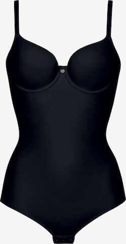 Lisca Corsage 'Bella' in Schwarz: Vorderseite