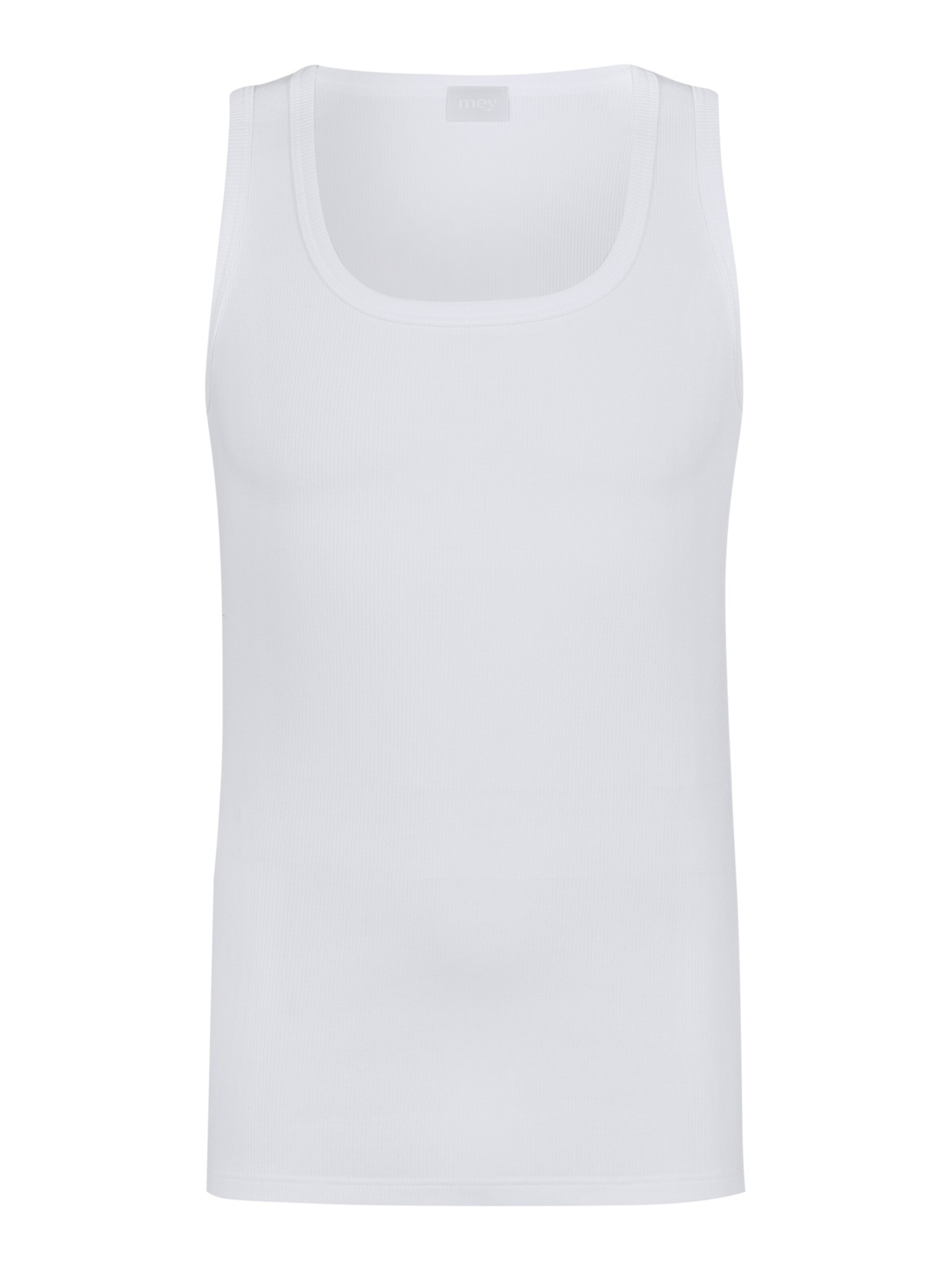 Maillot de corps Mey en blanc : devant