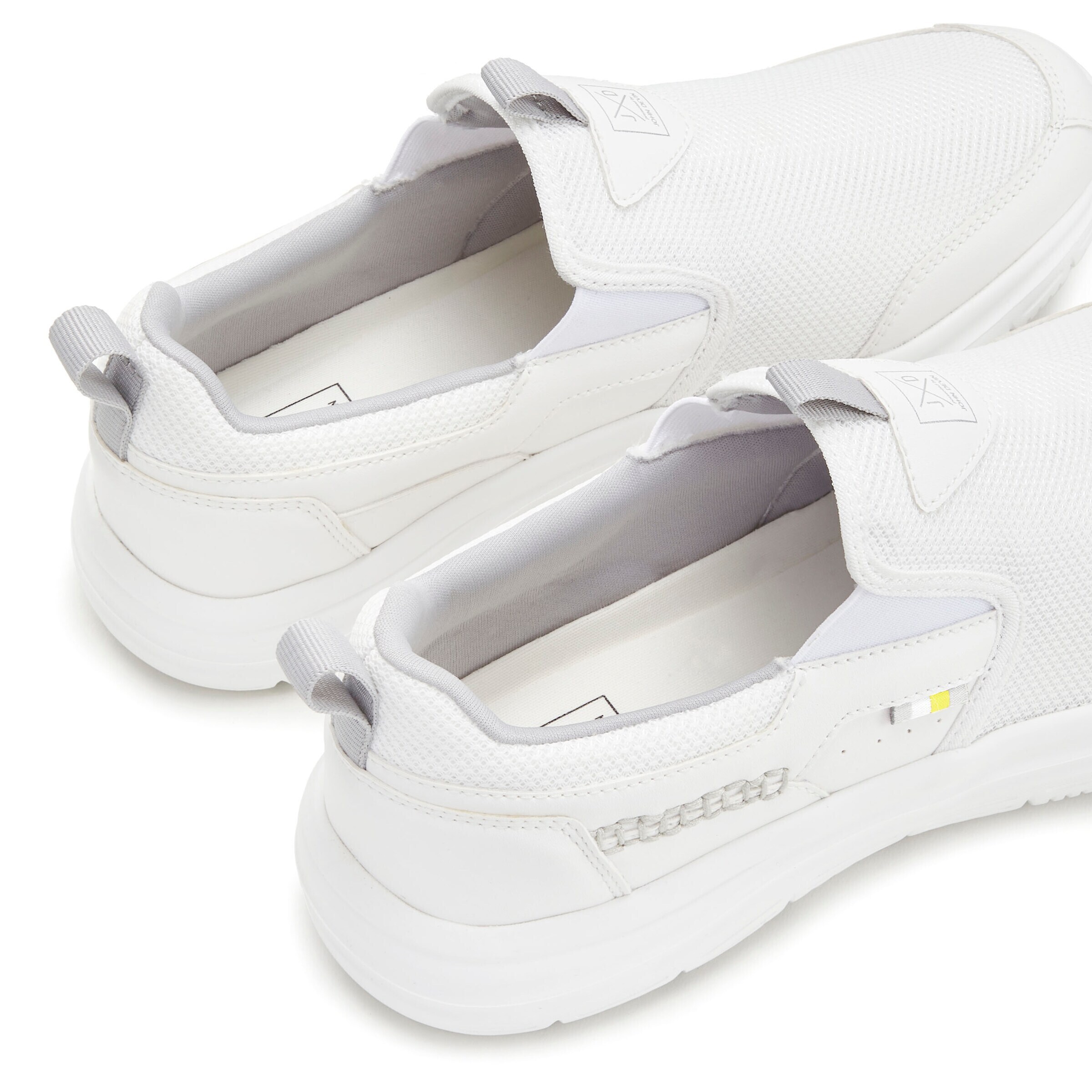 JOHN DEVIN Slip-Ons in White