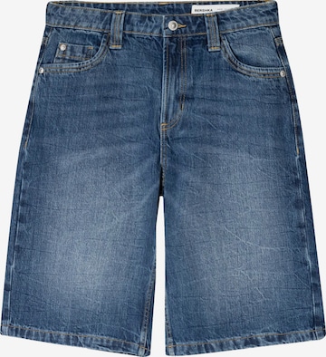 Bershka Baggy Farkut värissä sininen: etupuoli