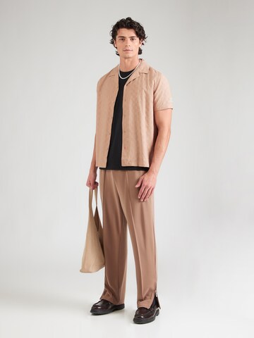 SCOTCH & SODA Regular fit Srajca | rjava barva