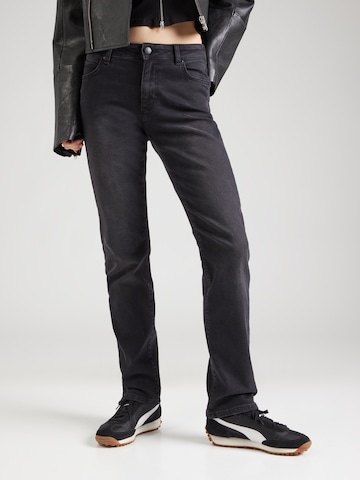 MUSTANG Regular Jeans 'CROSBY' in Schwarz: Vorderseite