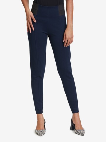 Betty Barclay Skinny Basic-Hose mit elastischem Bund in Blau: predná strana