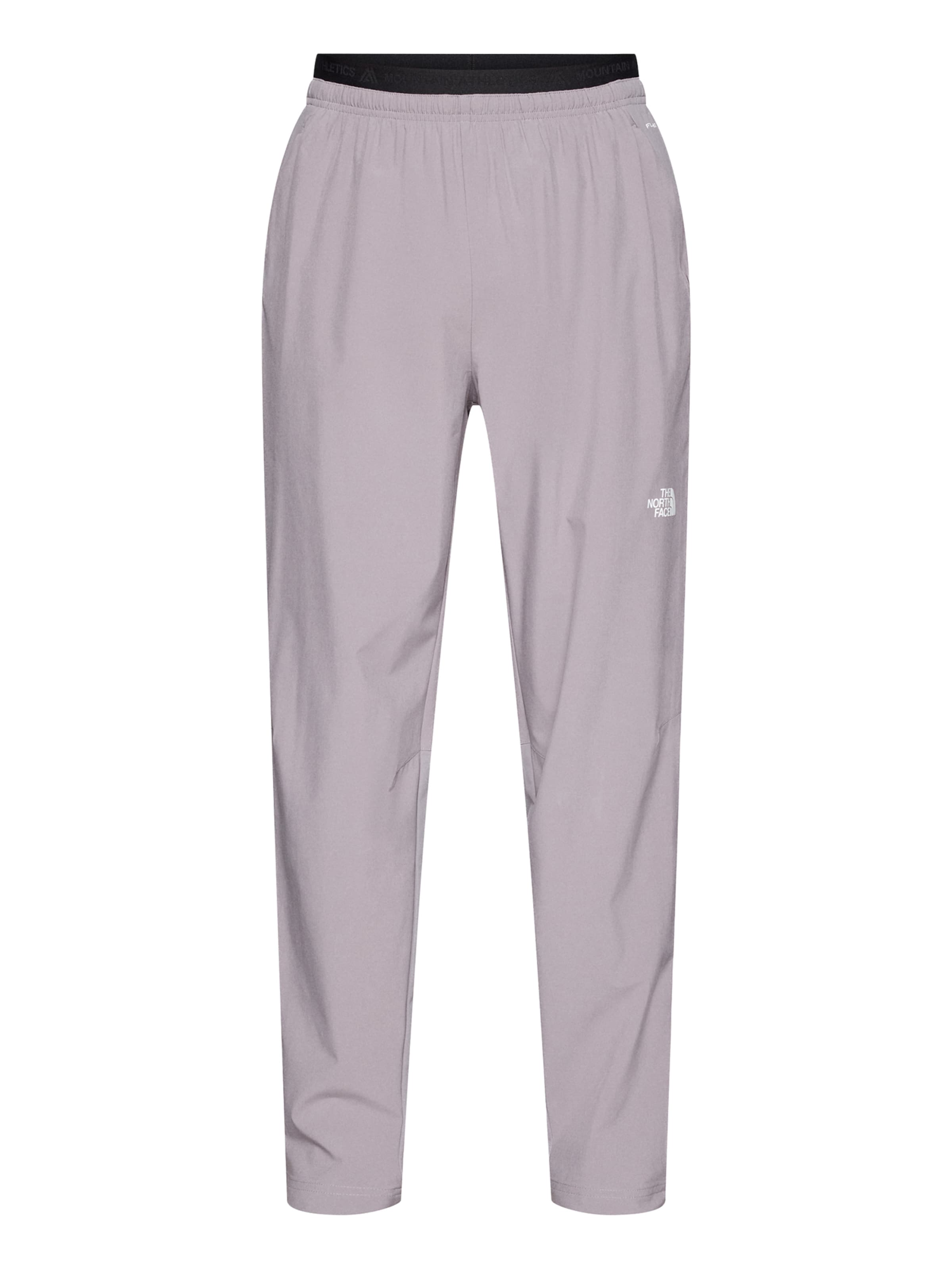 THE NORTH FACE Regular Ulkoiluhousut 'MOUNTAIN ATHLETICS' värissä harmaa: etupuoli