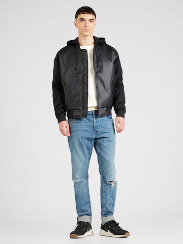 Calvin Klein Jeans Демисезонная куртка в Черный