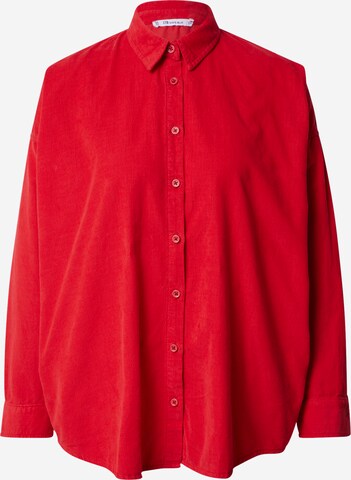 Camicia da donna 'Nigono' di LTB in rosso: frontale