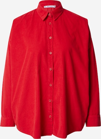 Camicia da donna 'Nigono' di LTB in rosso: frontale