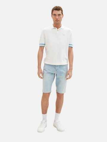 TOM TAILOR Slimfit Shorts 'Josh' in Blau