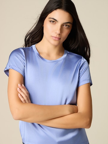 Camicia da donna di oltre in blu