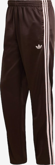 27-29/įprastas ilgis dydžio Kelnės 'SST' iš ADIDAS ORIGINALS, spalva – tamsiai ruda / ryškiai rožinė spalva, Prekių apžvalga