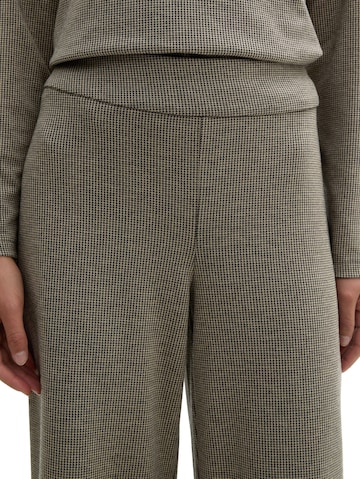 TOM TAILOR Loosefit Broek in Bruin