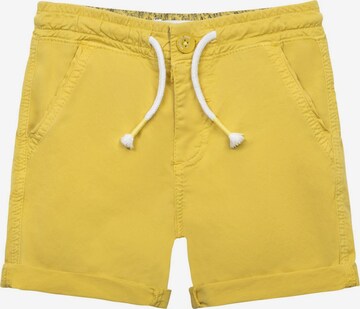 MINOTI Regular Trousers in Yellow: front