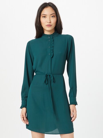 JDY Shirt Dress 'MELISA' in Green: front