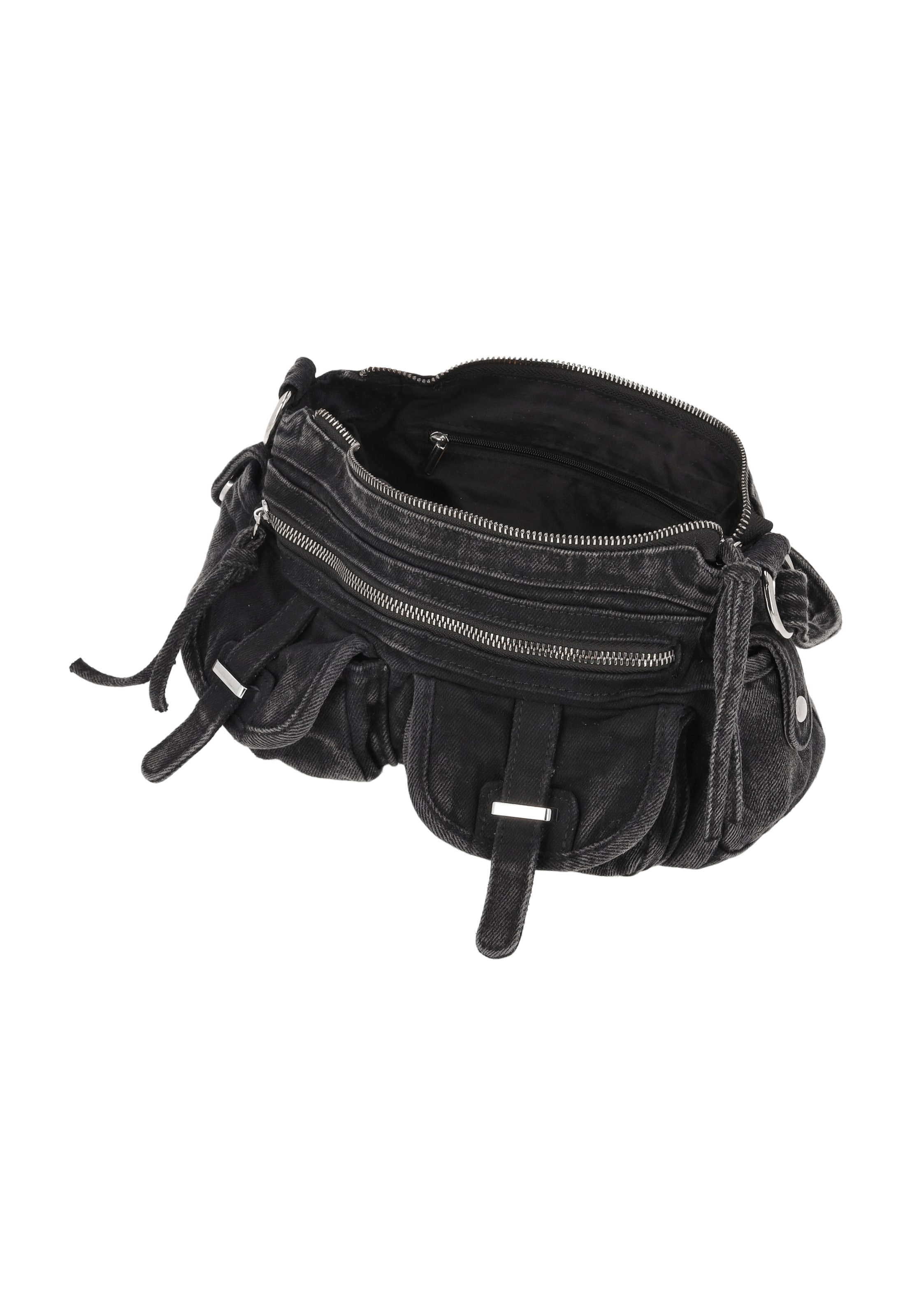 myMo ROCKS - Bolso de hombro en negro